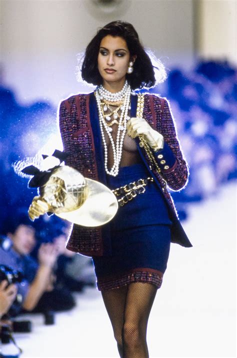 chanel prive in the 90s|chanel vogue fall 1991.